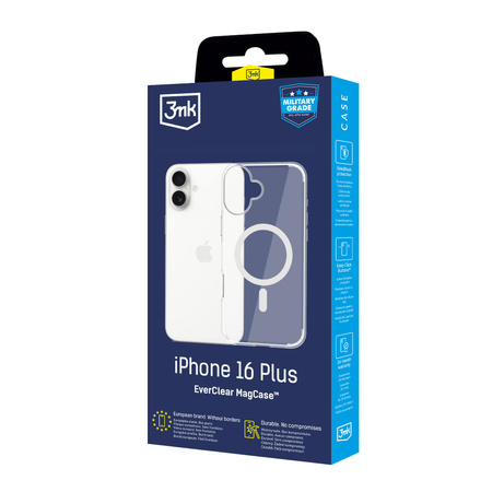 Apple iPhone 16 Plus - 3mk EverClear MagCase