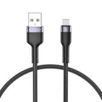 Kabel 2.4A 0,25m USB - Micro USB Tech-Protect Ultraboost czarny