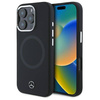Original Handyhülle IPHONE 16 PRO Mercedes Hardcase Silicone Tonal Logo MagSafe (MEHMP16L23SUTTK) schwarz