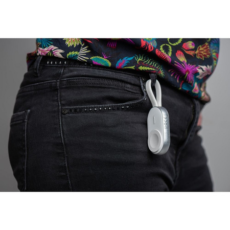 FORCELL Powerbank F-Energy Mini Power Watch 1200mAh biały