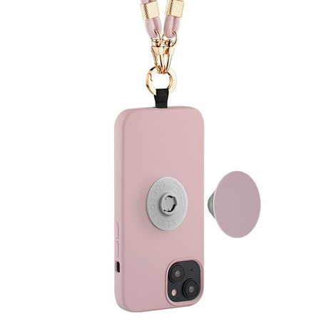 Etui JE 3in1 PopGrip iPhone 15 6.1" różowy/rose 30494 (Just Elegance)