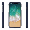 Schutzhülle IPHONE 14 Mattes Silikon Mercury Soft Jelly navy blau