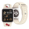 Hello Kitty Silikon-Kitty-Kopfband für Apple Watch 38/40/41 mm – Beige