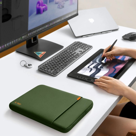 Torba Tech-Protect Defender na laptopa 15-16 - zielona