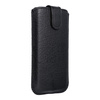 Futerał Skórzany Uniwersalny Slim Kora 2 - do Samsung I9100 Galaxy S2/LG L7/Xperia J czarny