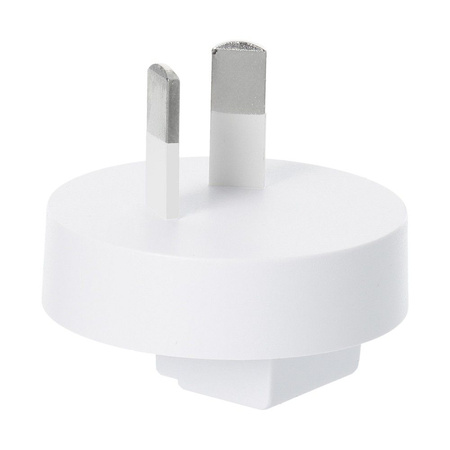 FORCELL F-ENERGY TFK-TC-45WPDAC ładowarka sieciowa 3w1 Typ C + USB A PD QC4.0 3A 45W z wymiennymi wtyczkami (EU / UK / US) biała