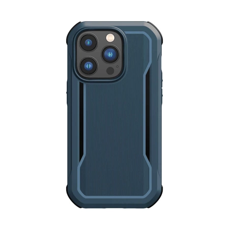 Raptic X-Doria Fort Case iPhone 14 Pro with MagSafe armored blue cover