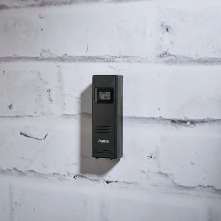 Hama Premium Wetterstation mit USB - Schwarz