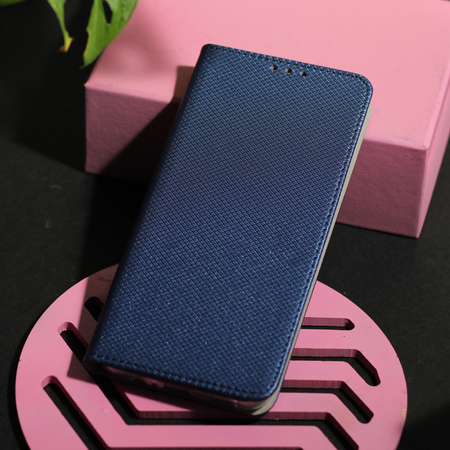 Etui Smart Magnet do Samsung Galaxy S25 FE granatowe