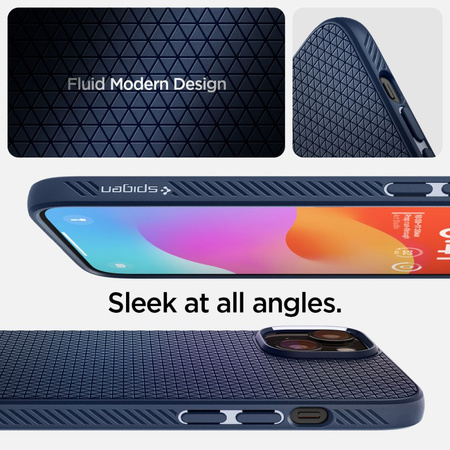 Spigen LIQUID AIR IPHONE 15 MARINEBLAU