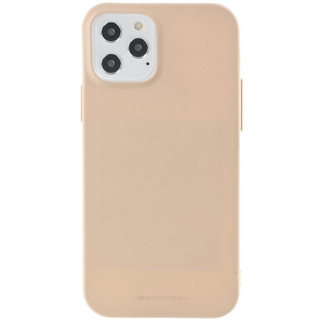 Etui IPHONE 12 PRO MAX (6,7'') Soft Jelly Case piaskowe