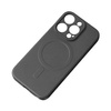MagSafe Compatible Silicone Case for iPhone 15 Silicone Case - Black