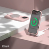 Nakładka Etteri Silicone Mag case do iPhone 17 jasnoróżowa