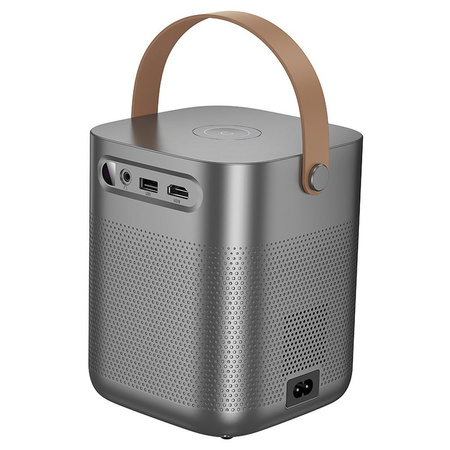 HOCO projektor z systemem Android Wi-Fi Bluetooth 720P DT4 szary