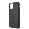 Mercedes Wood Line Rosewood case for iPhone 11 Pro - brown