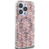 Oryginalne Etui GUESS Hardcase GUHMP15LHGCUSTGP do iPhone 15 Pro (Kompatybilny z Magsafe / IML GCUBE / różowy)