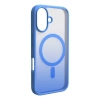 Etui silikonowe Puro Gradient MagSafe do iPhone 16e - niebieskie