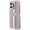 Oryginalne Etui GUESS Hardcase GUHCP15LH4PSEGP do iPhone 15 Pro (4G Gold Stripe / różowy)