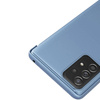 Clear View Case futerał etui z klapką Samsung Galaxy A33 5G różowy