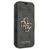 Guess etui do iPhone 13 Pro Max 6,7&quot; GUBKP13X4GMGGR szary book case 4G Big Metal Logo
