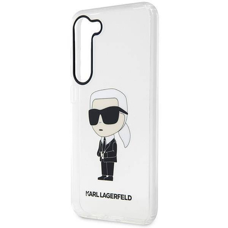 Karl Lagerfeld KLHCS23MHNIKTCT S23+ S916 transparenter Hartschalenkoffer Ikonik Karl Lagerfeld