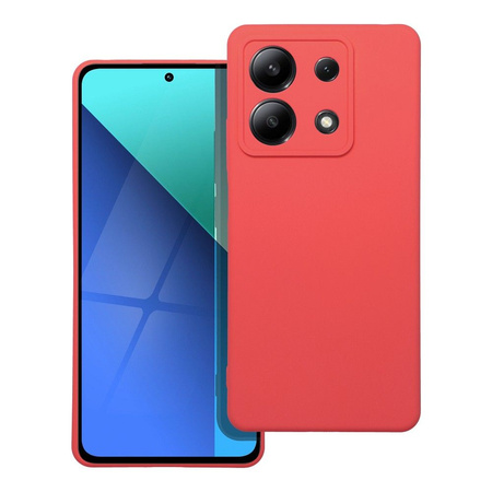 Futerał SILICONE do XIAOMI Redmi Note 13 5G brzoskwiniowy