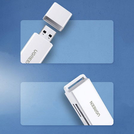 Ugreen tragbarer TF/SD-Kartenleser für USB 3.0 schwarz (CM104)