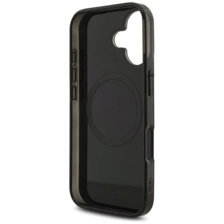 AMG Double Layer Transparent Graphics MagSafe case for iPhone 17 - black