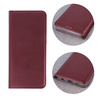 Etui Smart Magnetic do Samsung Galaxy A14 4G / A14 5G burgundowe