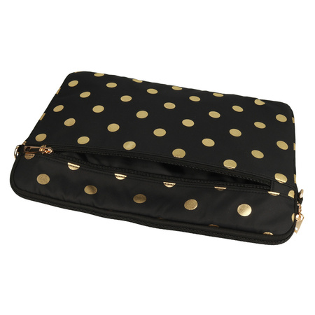 Wonder Sleeve Laptop 13-14 cali groszki złote