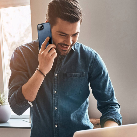 Dux Ducis Fino Hülle aus Nylon für iPhone 14 Plus rot