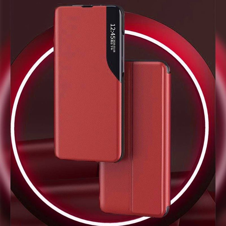 Etui XIAOMI MI 11 Flip Leather Smart View czerwone
