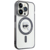 Karl Lagerfeld KLHMP15XHKHNOTK iPhone 15 Pro Max 6,7&quot; transparentes Hardcase IML Karl`s Head MagSafe
