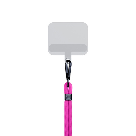 3MK EasyClip Pink (black) Smycz do telefonu