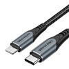 Ładowarka GaN Vention USB-C 20W  + Kabel USB-C-L 1m (Szara)