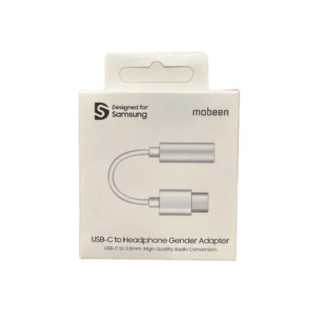 Adapter Samsung GP-TGU023AE DAC USB-C do mini jack 3.5mm - biały