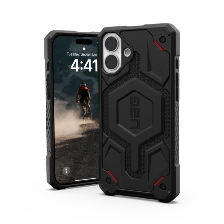 UAG Monarch Pro Hülle mit MagSafe für iPhone 16 Plus – Schwarz