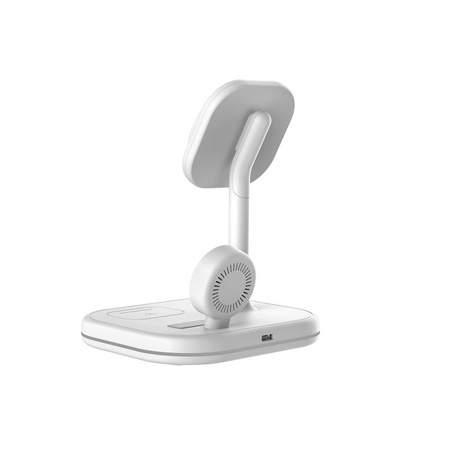 Magnetyczna Ładowarka Indukcyjna MagSafe 15W 3w1 Tech-Protect QI15W-A27 biała
