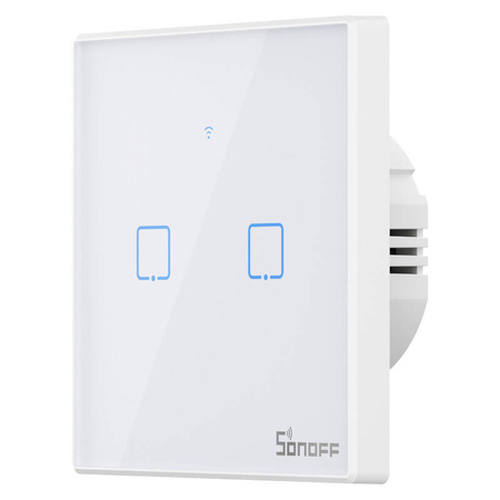 Smart Switch WiFi + RF 433 Sonoff T2 EU TX (2-channel) updated
