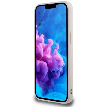 Guess Fixed Glitter Big 4G iPhone 16e Hülle - Rosa