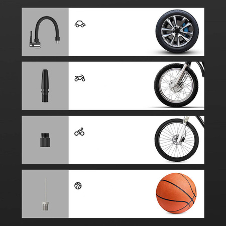 Baseus Super Mini Inflator Pump Black