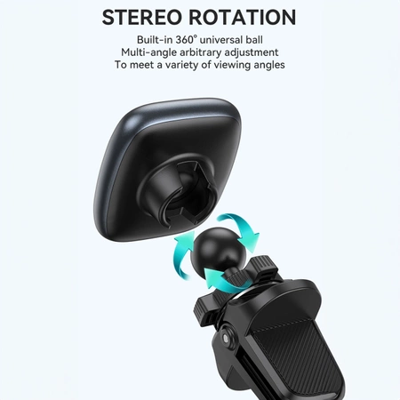 Wozinsky WUMTK magnetischer Telefonhalter für die Lüftungsöffnung im Auto – Schwarz