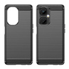 Carbon Case case for OnePlus Nord CE 3 flexible silicone carbon cover black