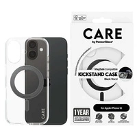 CARE by PanzerGlass Feature Kickstand Case iPhone 16 6,1" schwarz/schwarz MagSafe 1321