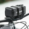 Rockbros 50210064001 Fahrradgurt mit Klettverschluss für Bluetooth-Lautsprecher oder Wasserflasche – Schwarz