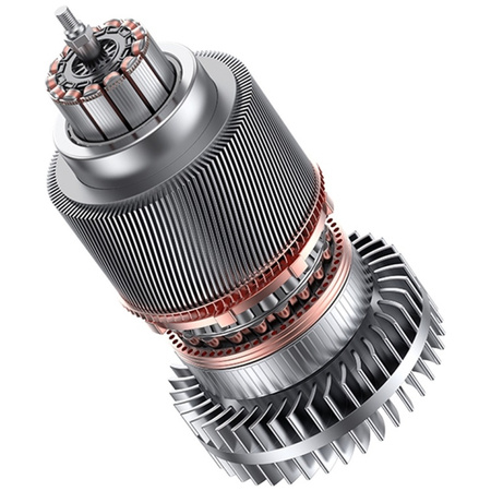 Wiatrak ręczny USAMS LiFE LU03 biały