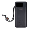 Bateria zewnętrzna (Powerbank) VEGER Tank Lite - 50 000mAh LCD Quick Charge PD 22,5W czarny (W5001)