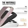 Vmax nakładka Triangle Case do iPhone 14 Pro 6,1&quot; różowo-złota