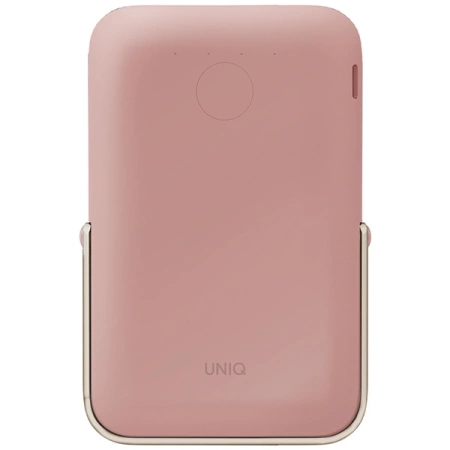 Powerbank Uniq Hoveo magnetisch 5000mAh USB-C 20W PD - rosa