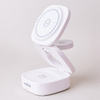 Maxlife ładowarka bezprzewodowa magnetyczna MXWC-06 15W biała 3w1